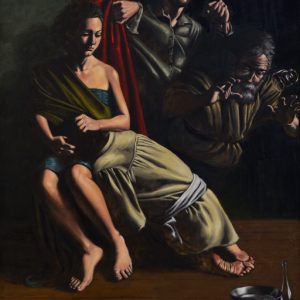 climbing-steps-by-joel-barnett-greenville-sc-painting-art-studio-gallery-barnett-gallery