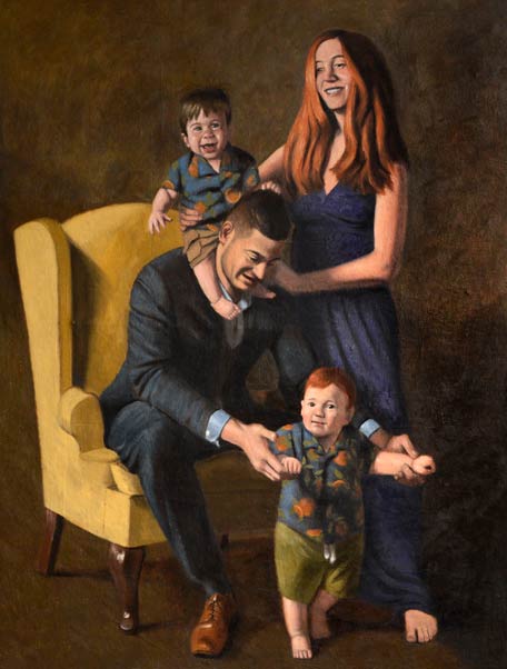 custom-portrait-full-length-oil-painting-artwork-commission-artist-art-artworks-barnett-gallery-nyc-artisphere-painted-paint-working-on-joel-barnett-signed-original joel barnett